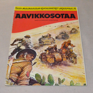 Toisen maailmansodan kohtalonhetket sarjakuvina 3/1978 Aavikkosotaa